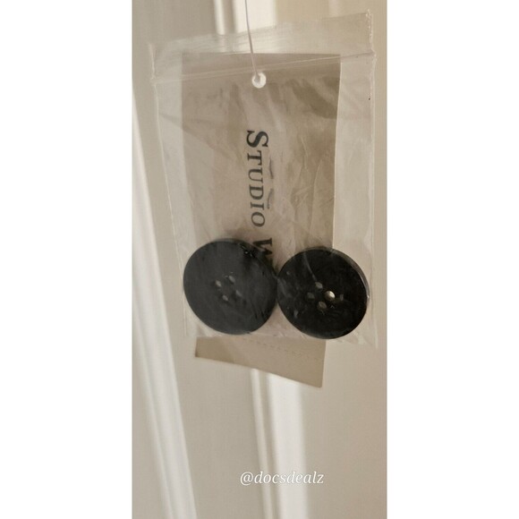 Studio Works Black Blazer Size 14P - Picture 4 of 6